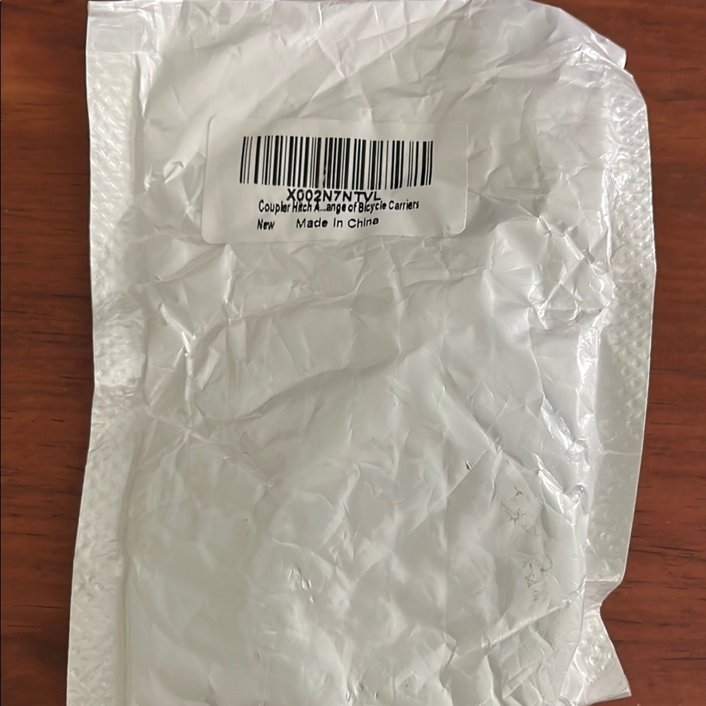 White Bicycle Carrier Packaging